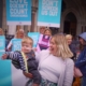 Maire and her toddler Aidan join the demonstration outside the court